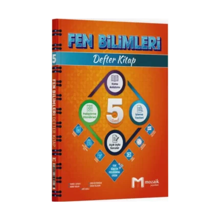 Mozaik Yayınları 5. Sınıf Fen Bilimleri Defter Kitap