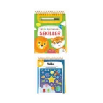 Minik Dostlarımla Şekiller – Yaz, Sil Ve Öğren Ciltli