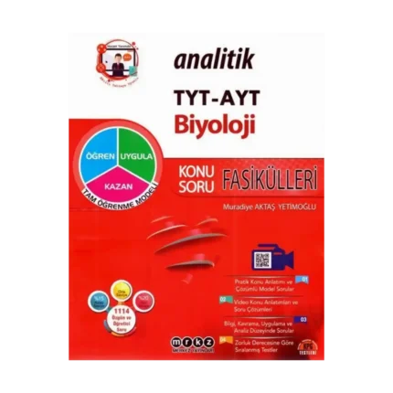 Merkez Yayınları TYT AYT Analitik Biyoloji Konu Soru Fasikülleri