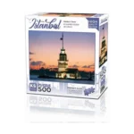Kız Kulesi Gün İstanbul Puzzle 500 Parça