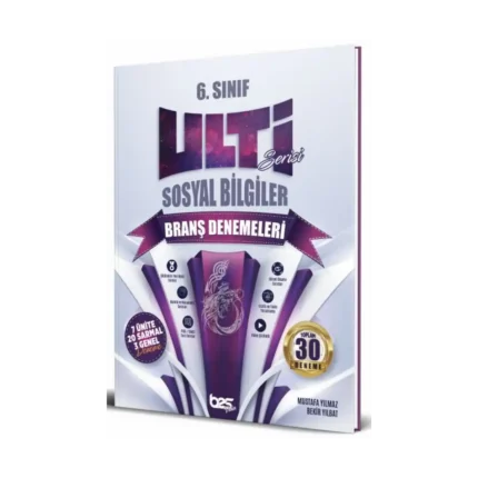 Ulti Yayınları 6. Sınıf Sosyal Bilgiler  Denemeleri