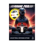 Grand Prix Çıkartmalı Boyama Kitabı