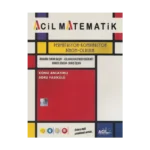 Acil Yayınları AYT Permütasyon Kombinasyon Binom Olasılık Konu Anlatımlı Soru Fasikülü