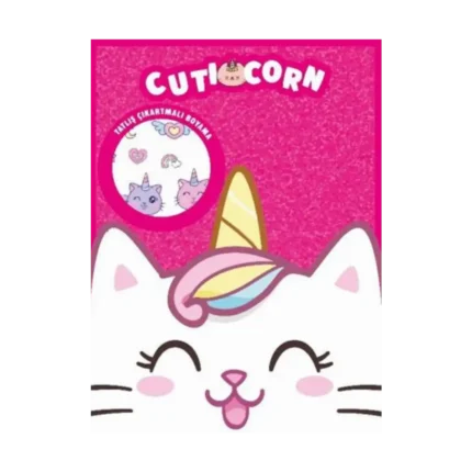 Cuticorn ;Çıkartmalı Boyama Kitabı