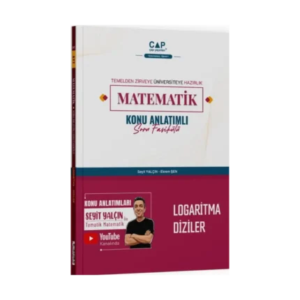 Çap Yayınları Matematik Logaritma Diziler Konu Anlatımlı Soru Fasikülü