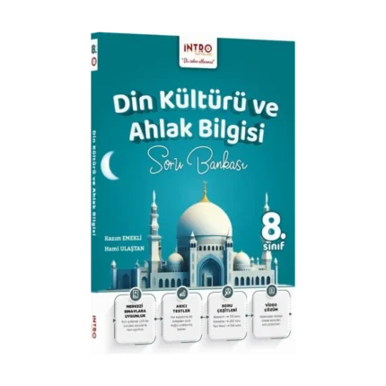 İntro Yayınları 8. Sınıf Din Kültürü ve Ahlak Bilgisi Soru Bankası