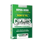 Kpss Gy Gk Son 6 Yıl Çıkmış Sorular