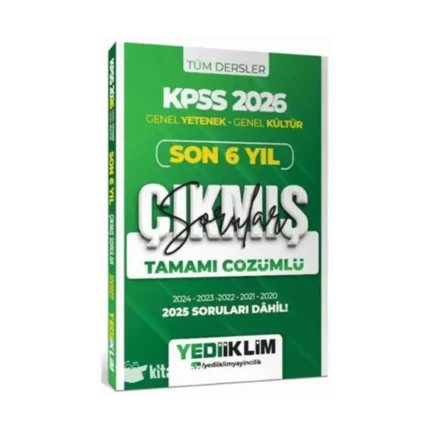 Kpss Gy Gk Son 6 Yıl Çıkmış Sorular