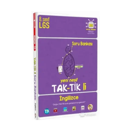8. Sınıf İngilizce Taktikli Soru Bankası