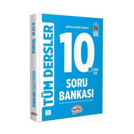 10. Sınıf Tüm Dersler Soru Bankası Vip Mavi 2026