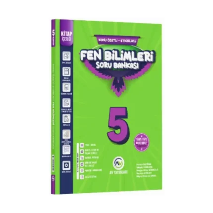Av Yayınları 5. Sınıf Fen Bilimleri Kazanım Etkinlikli Soru Bankası