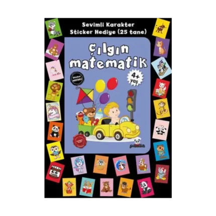 Çılgın Matematik Stickerlı 4+ Yaş
