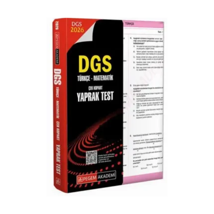 Dgs Türkçe Matematik Yaprak Test