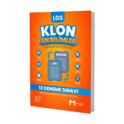 Mozaik Yayınları 8. Sınıf LGS Fen Bilimleri Klon 13 Deneme