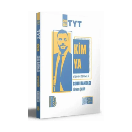 Tyt Kimya Video Çözümlü Soru Bankası 2026 (iadesiz)