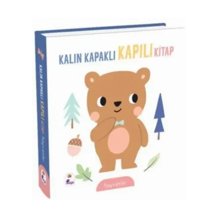 Kalın Kapaklı Kapılı Kitap - Hayvanlar Ciltli