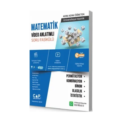 Çap Yayınları Matematik Permütasyon Kombinasyon Binom Olasılık İstatistik
