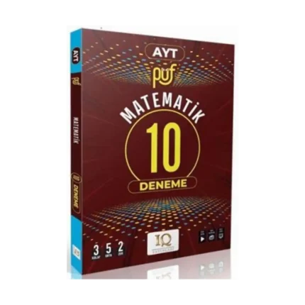 Yks Ayt Matematik Püf 10 Denemesi (iadesiz)