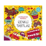 Renkli Taşıtlar Çocuklar İçin Mandala