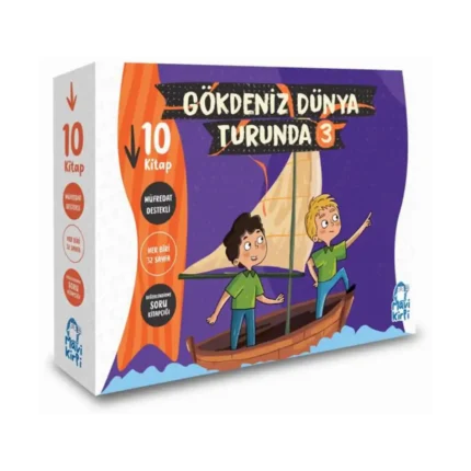 2. Sınıf Gökdeniz Dünya Turunda 3 - Set (10 Kitap)