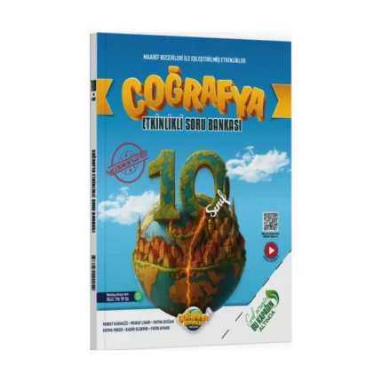 Coğrafya Gurmesi Yayınları 10. Sınıf Coğrafya Etkinlikli Soru Bankası