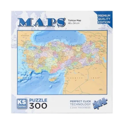 Türkiye Map Puzzle 300 Parça