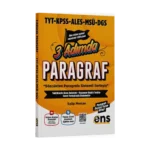 ENS Yayıncılık TYT KPSS ALES MSÜ DGS Paragraf 3 Adımda Konu Özetli Soru Bankası