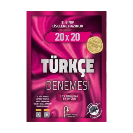 Edebiyat Sokağı 8. Sınıf Türkçe 20 x 20 Deneme