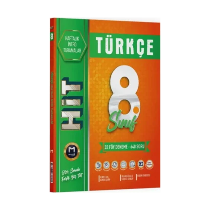 Mozaik Yayınları 8. Sınıf Türkçe HİT 32 Deneme