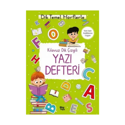 Kılavuz Dik Çizgili Yazı Defteri (küçük Boy)