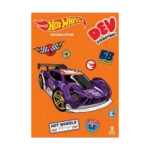 Hot Wheels - Dev Çıkartmalı Boyama