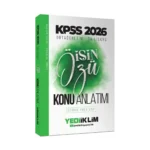 Kpss Ortaöğretim Ön Lisans Konu Anlatımı İşin Özü 2026