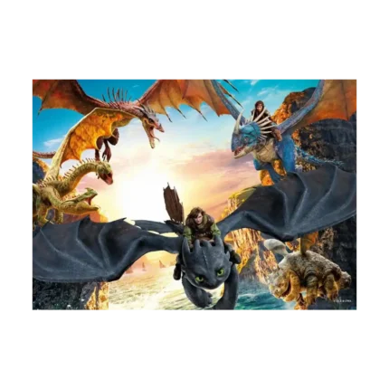 How To Train Your Dragon 100 Parça Puzzle