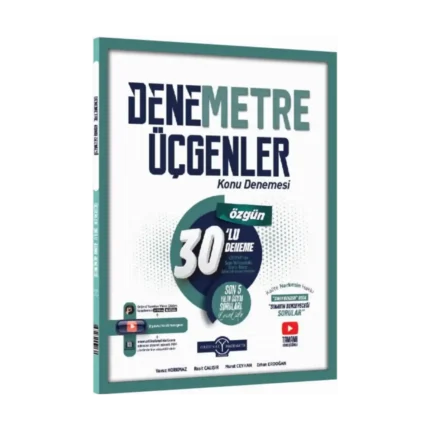 Orijinal Yayınları TYT Üçgenler Denemetre 30 lu Konu Denemesi