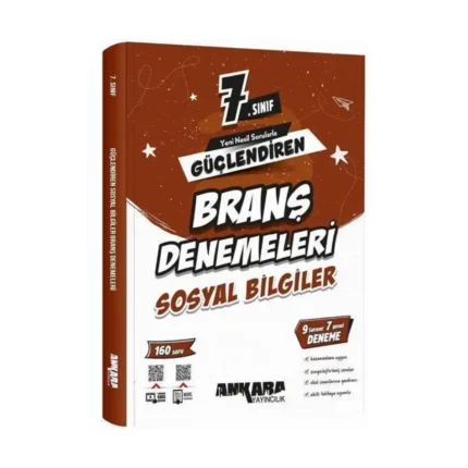 7. Sınıf Sosyal Bilgiler Branş Deneme (iadesiz)