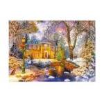 The Festive Mansion Puzzle 1000 Parça