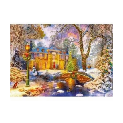 The Festive Mansion Puzzle 1000 Parça