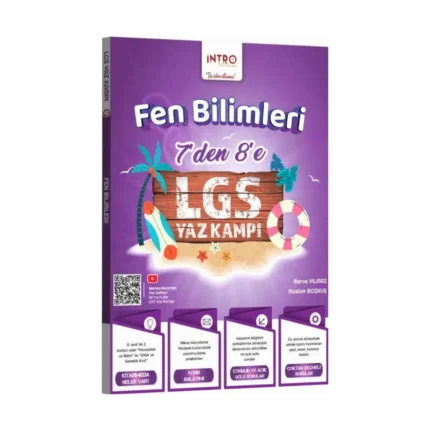 İntro Yayınları 7 den 8 e LGS Fen Bilimleri Yaz Kampı