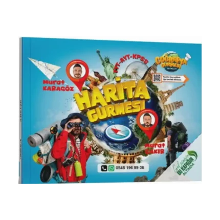 Coğrafya Gurmesi Yayınları TYT AYT Coğrafya Harita Gurmesi