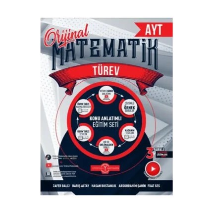 Orijinal Yayınları AYT Matematik Türev Konu Anlatımlı