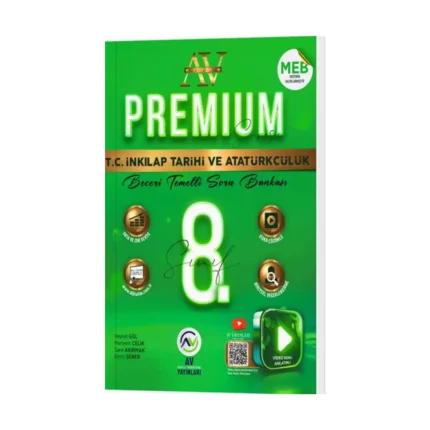 Av Yayınları 8. Sınıf İnkılap Tarihi ve Atatürkçülük Premium Beceri Temelli Soru Bankası