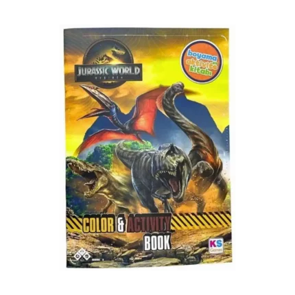 Jurassic World Boyama Ve Aktivite Kitabı