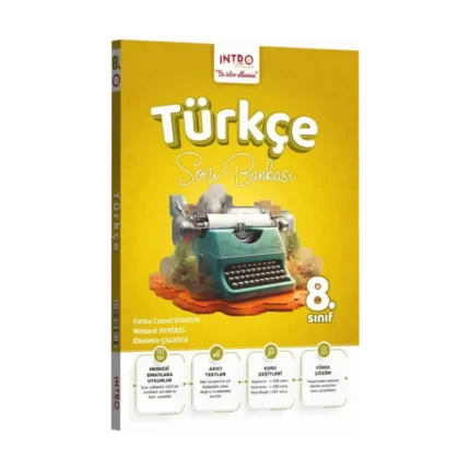 İntro Yayınları 8. Sınıf Türkçe Soru Bankası
