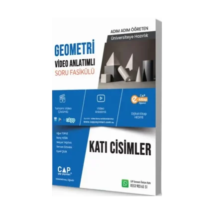 Çap Yayınları Geometri Katı Cisimler
