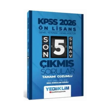 Kpss Ön Lisans Çıkmış Sorular Son 5 Sınav 2026