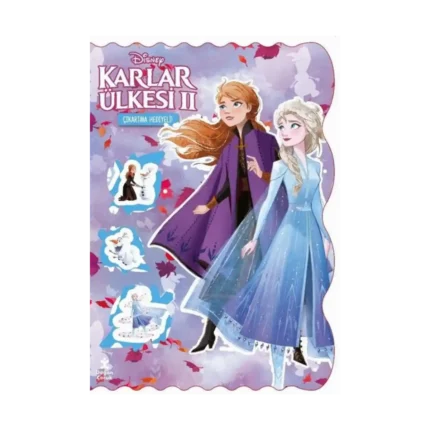 Dısney Karlar Ülkesi Bol Bol Boya Bol Bol Yapıştır