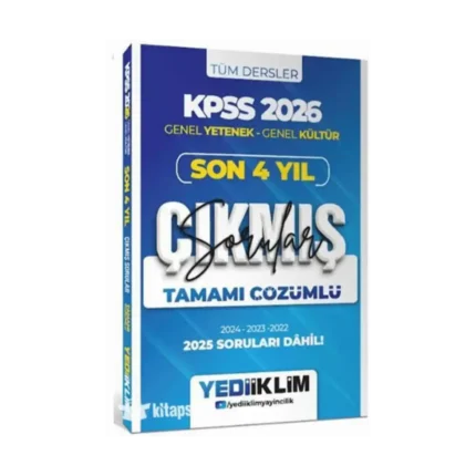 Kpss Gy Gk Son 4 Yıl Çıkmış Sorular