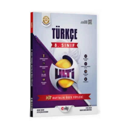 Ulti Yayınları 8. Sınıf LGS Türkçe Haftalık Ödev Föyleri