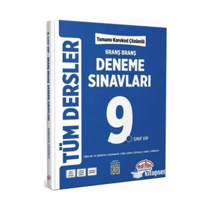 9. Sınıf Tüm Dersler Deneme Sınavları Ünite Ünite