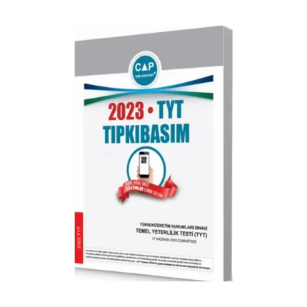 Çap Yayınları 2023 TYT Tıpkı Basım